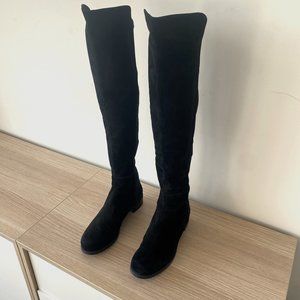 Stuart Weitzman Suede 5050 Boot, Size 10